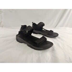 OZARK TRAIL MEN'S TREK ADVNETURE OUTDOOR SANDALS SIZE 9 BLACK ADJUSTABLE